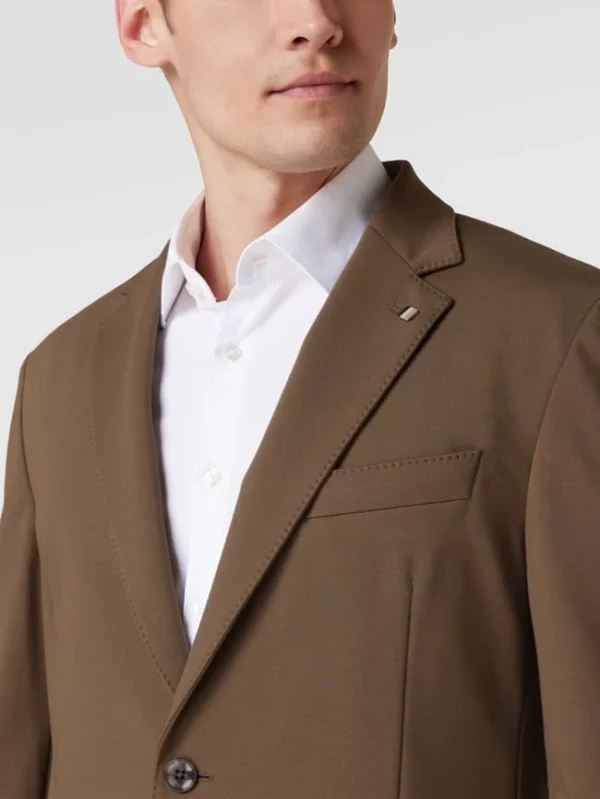 Neu ? BOSS 2-Knopf-Sakko Mit Label-Detail Modell ‘Hanry’ – Beige ? 4