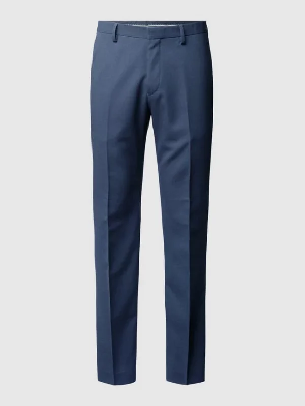 Coupon ? Tiger Of Sweden Regular Fit Anzughose ‘Traveler’ Mit Stretch-Anteil Modell ‘Thodd’ – Blau ? 3