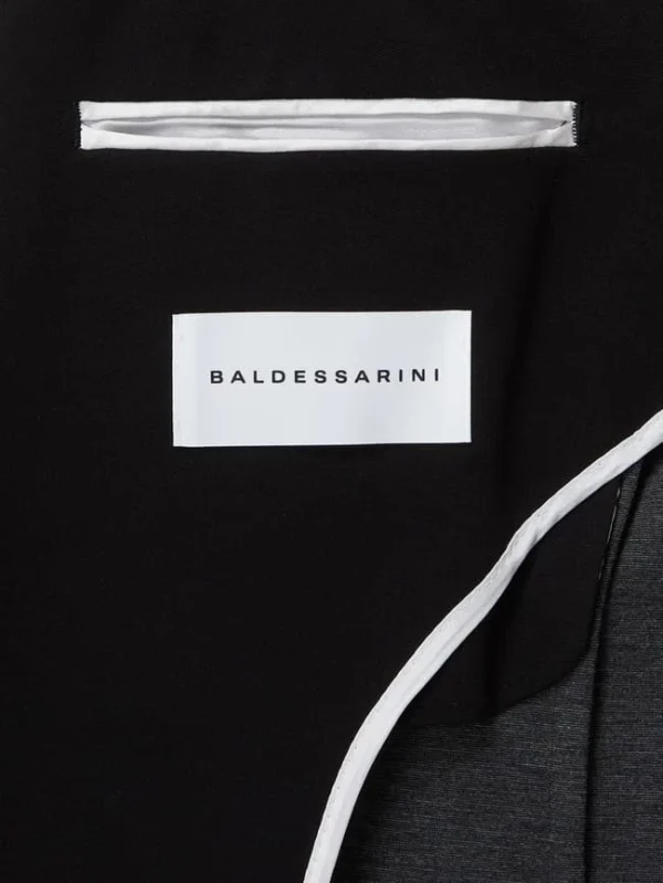 Schlussverkauf ? Baldessarini Slim Fit 2-Knopfsakko Mit Anstecknadel Modell ‘Seba’ – Schwarz ⌛ 7