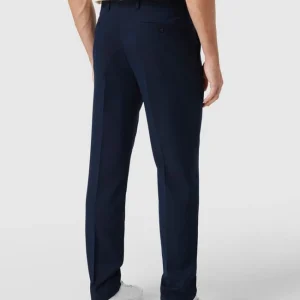 Schlussverkauf ? S.Oliver BLACK LABEL Anzug-Hose Mit Webmuster – Marineblau ? 15