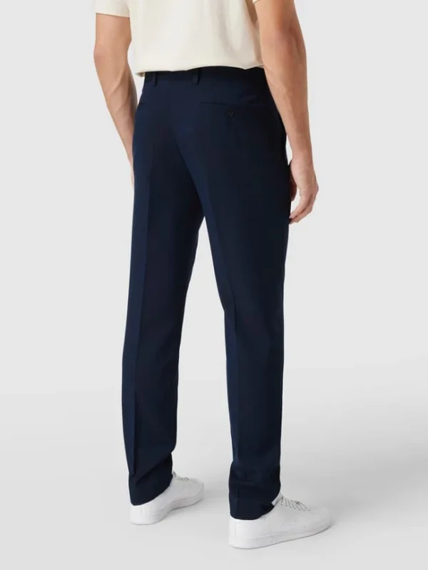 Schlussverkauf ? S.Oliver BLACK LABEL Anzug-Hose Mit Webmuster – Marineblau ? 6