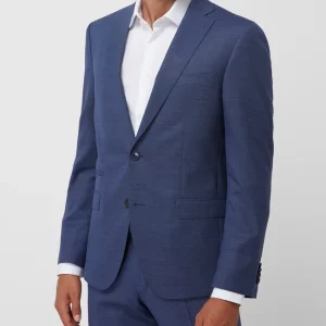 Auslauf ✨ Baldessarini Slim Fit Sakko Mit Innentaschen – Blau ? 15