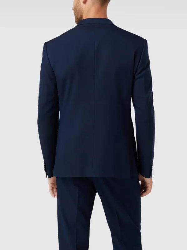 Beste Bewertungen von ? S.Oliver BLACK LABEL Slim Fit 2-Knopf-Sakko Mit Webstruktur – Marineblau ? 6