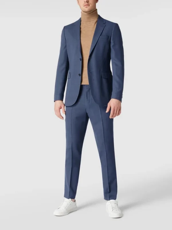 Coupon ? Tiger Of Sweden Regular Fit Anzughose ‘Traveler’ Mit Stretch-Anteil Modell ‘Thodd’ – Blau ? 1