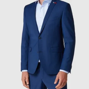 Bestpreis ? CG – Club Of Gents Slim Fit 2-Knopf-Sakko Mit Stretch-Anteil – Royalblau ? 13