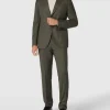 Coupon ? CG – Club Of Gents Slim Fit 2-Knopf-Sakko Aus Schurwolle Modell ‘Conley’ – Olivgrün ? 20