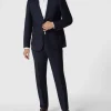 Brandneu ? Roy Robson Slim Fit 2-Knopf-Sakko Aus Schurwolle ‘Techno Suit’ – Marineblau ⌛ 19