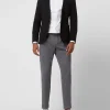 Schlussverkauf ? Baldessarini Slim Fit 2-Knopfsakko Mit Anstecknadel Modell ‘Seba’ – Schwarz ⌛ 19